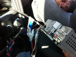 Ligando a alimentação da Antena