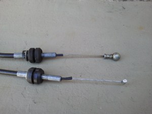 O cabo do BLFA a ponta de conexão é redondo.