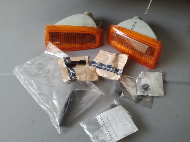 Piscas "Bosch Germany" e várias peças originais GM